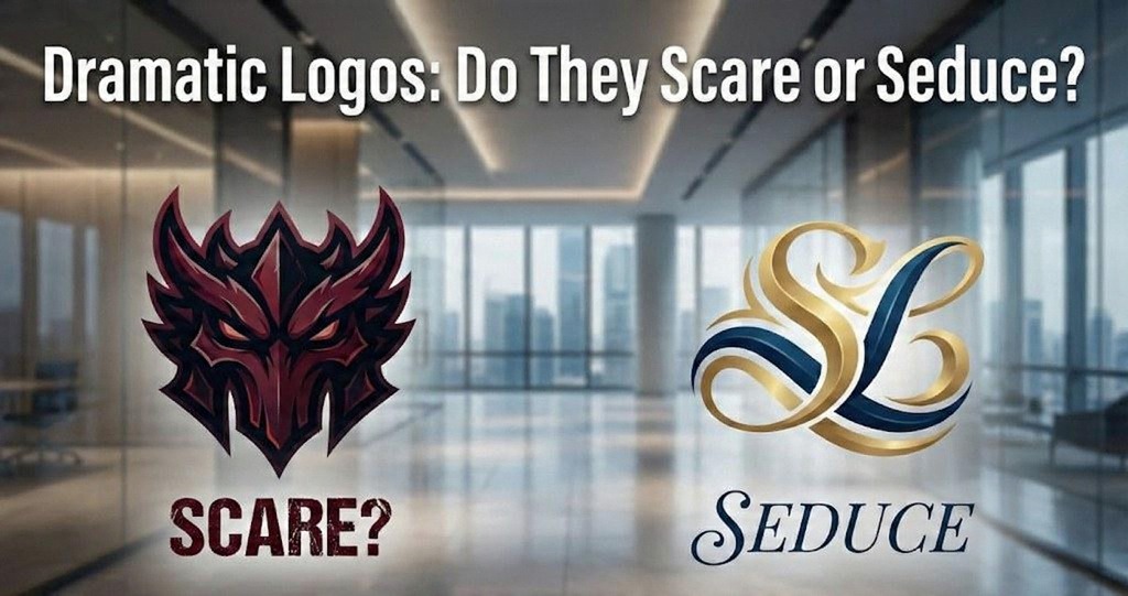 dramatic logos do they scare or seduce
