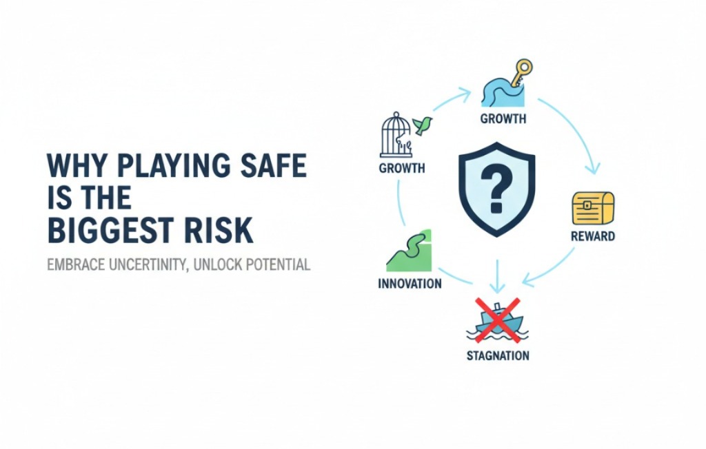Why Playing Safe Is the Biggest Risk