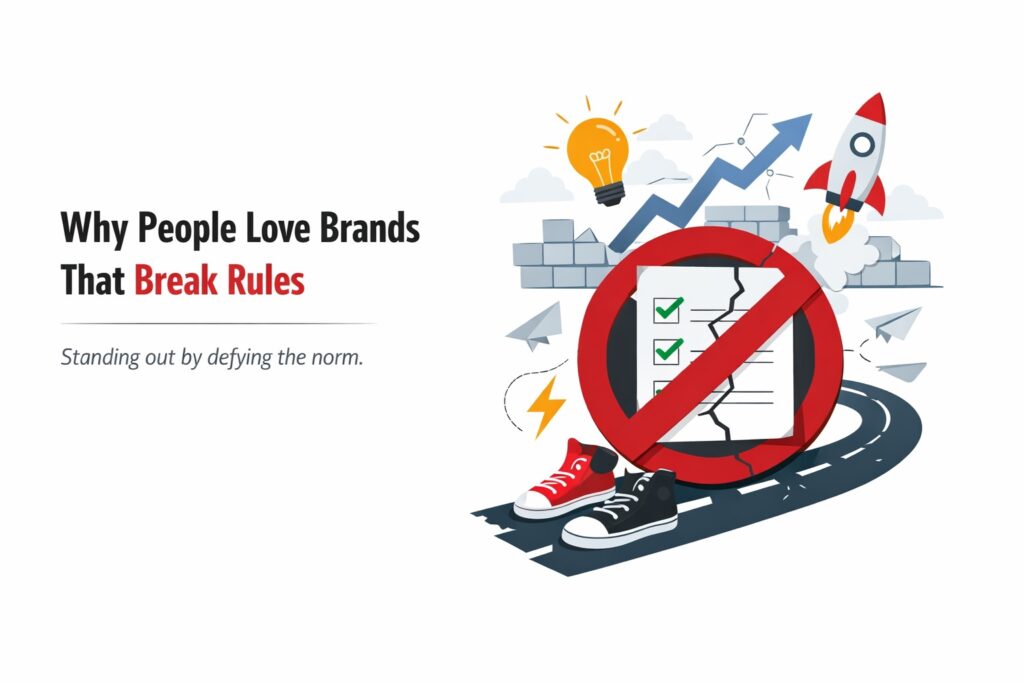 Why People Love Brands That Break Rules