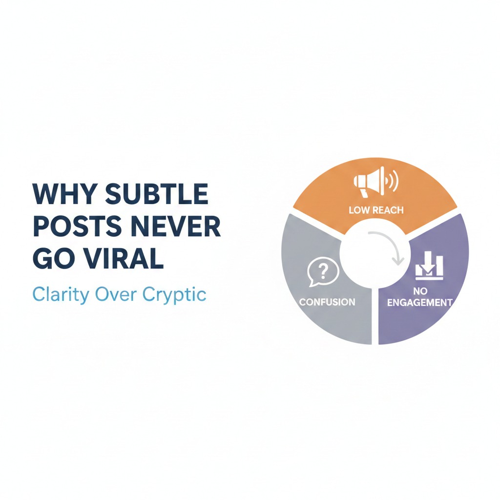 Why Subtle Posts Never Go Viral