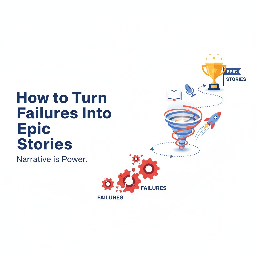 How to Turn Failures Into Epic Stories