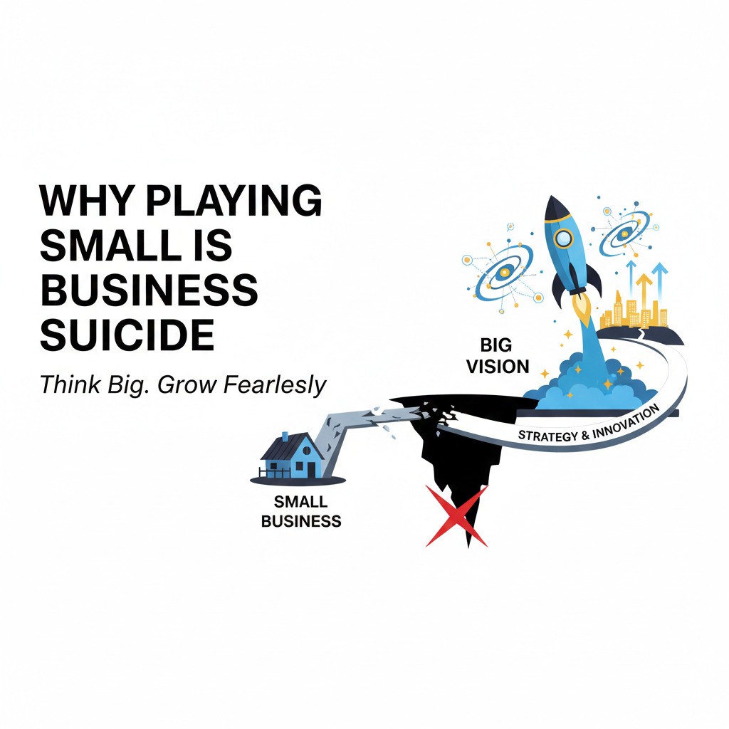 Why Playing Small is Business Suicide