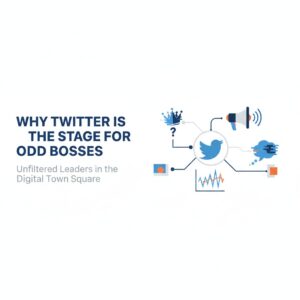 Why Twitter Is the Stage for Odd Bosses