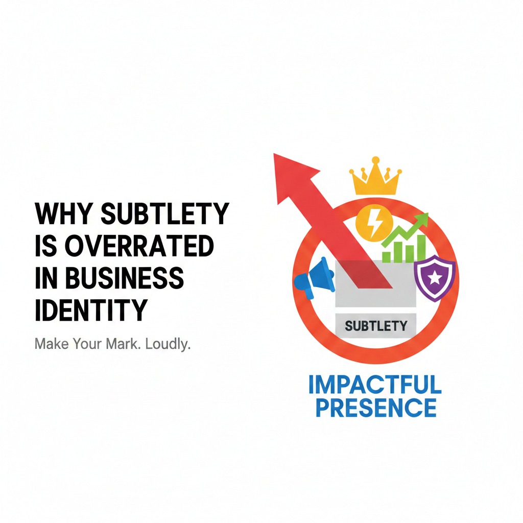 Why Subtlety is Overrated in Business Identity