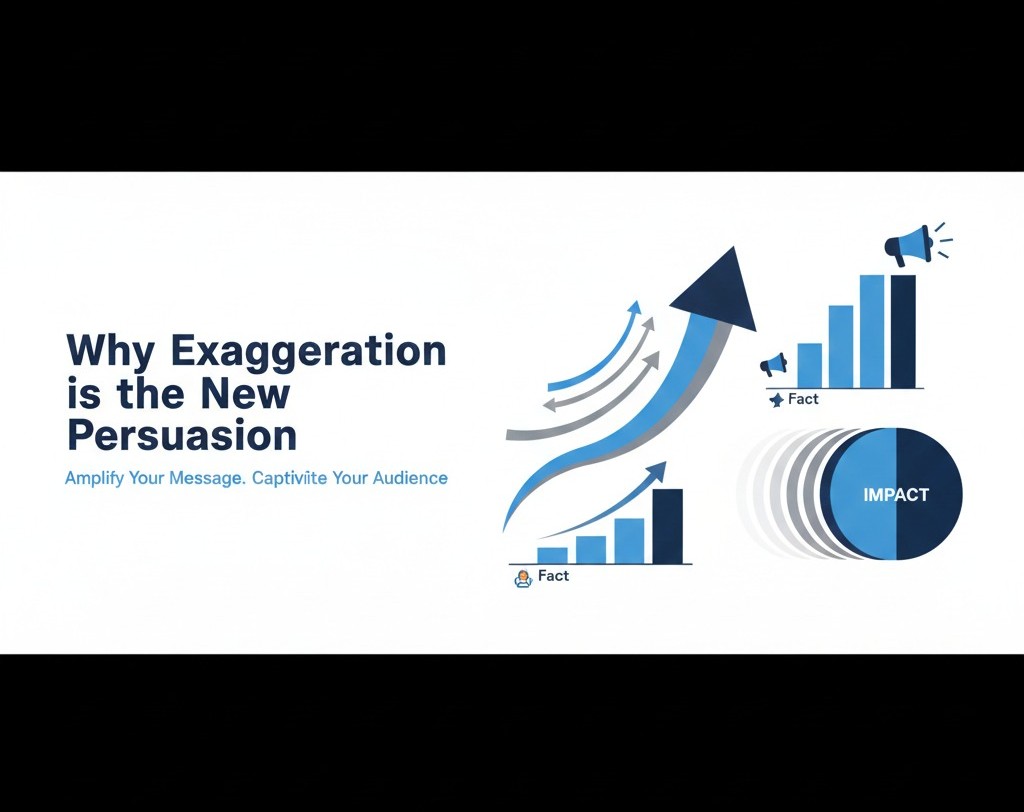 Why Exaggeration is the New Persuasion