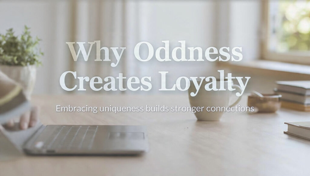 why oddness creates loyalty