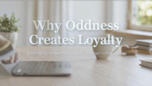 why oddness creates loyalty
