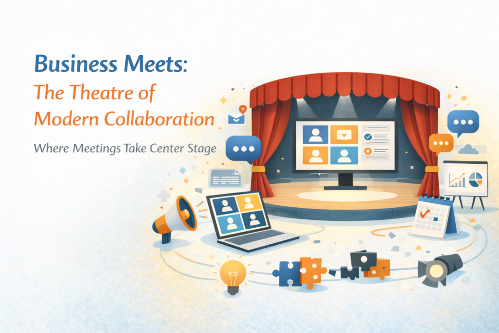 business meets the theatre of mordern collaboration