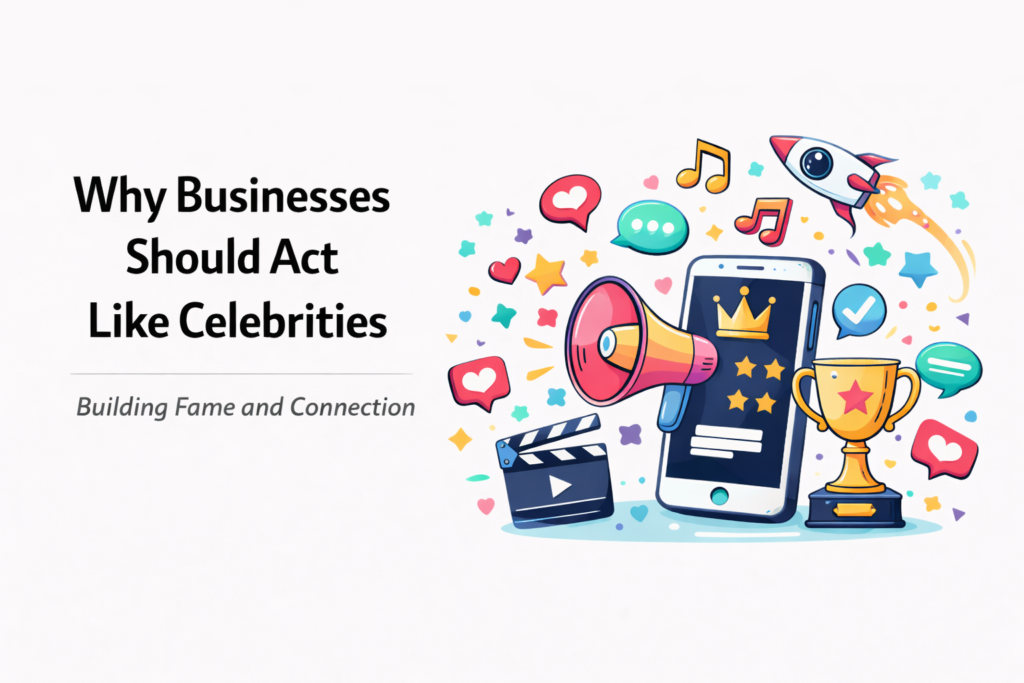 why businesses should act like celebrities