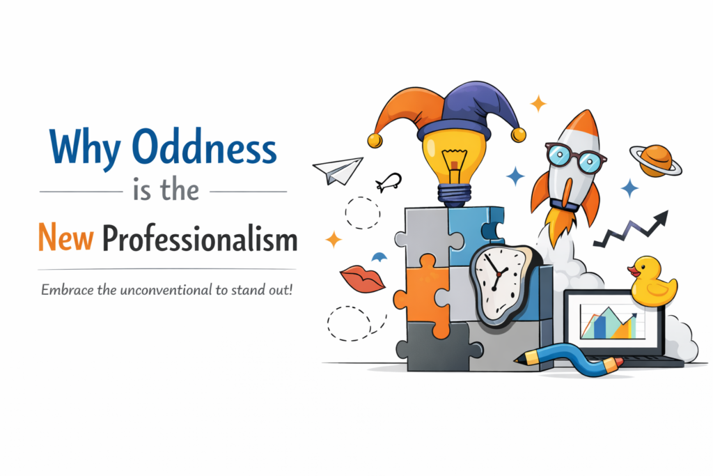 why oddness is the new professionalism